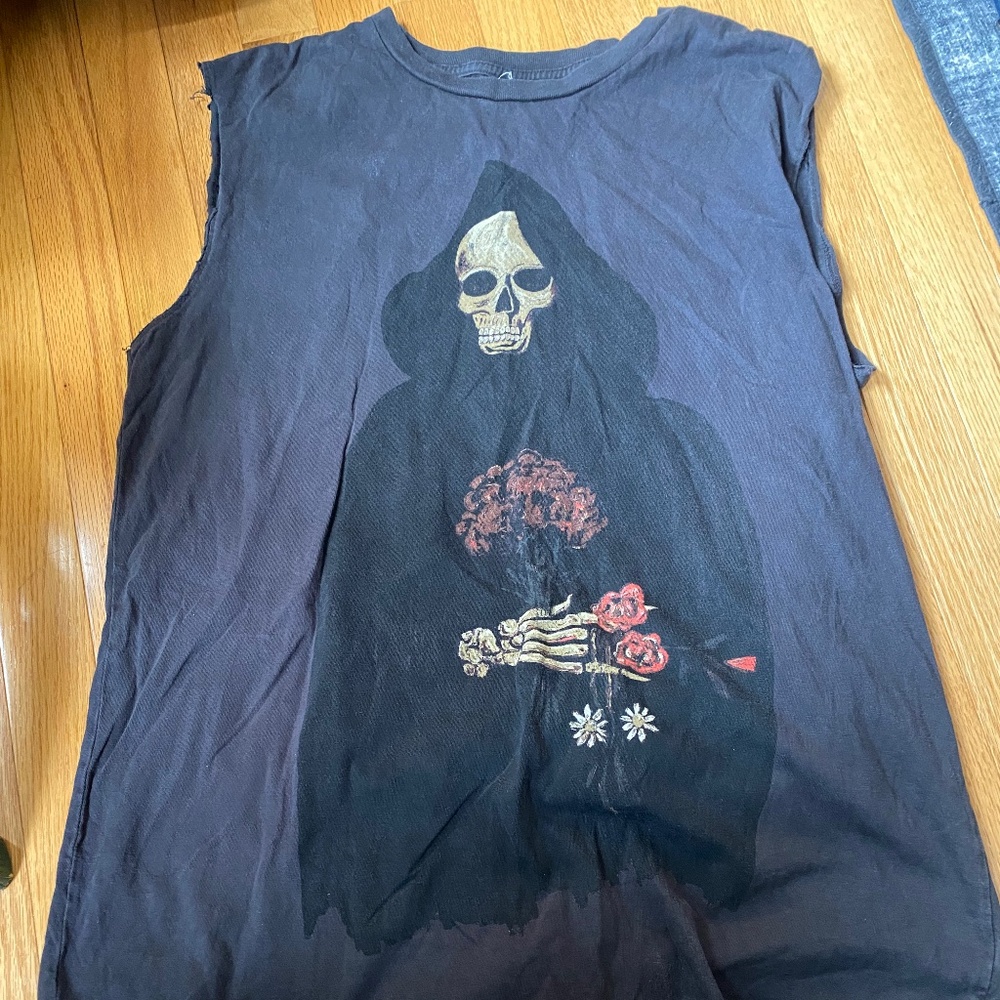 Kanye West Yeezus Sleeveless Tour Shirt Large